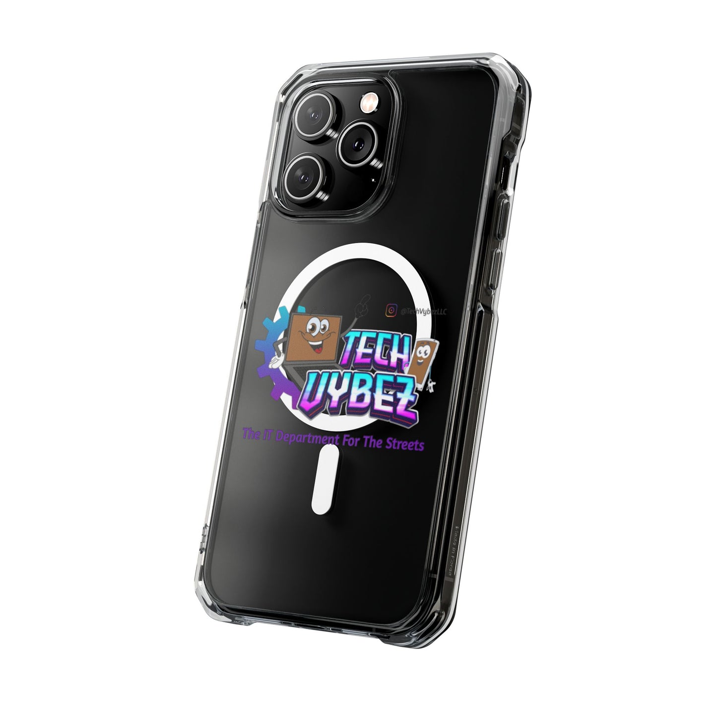 Tech Vybez Magnetic Clear Phone Case