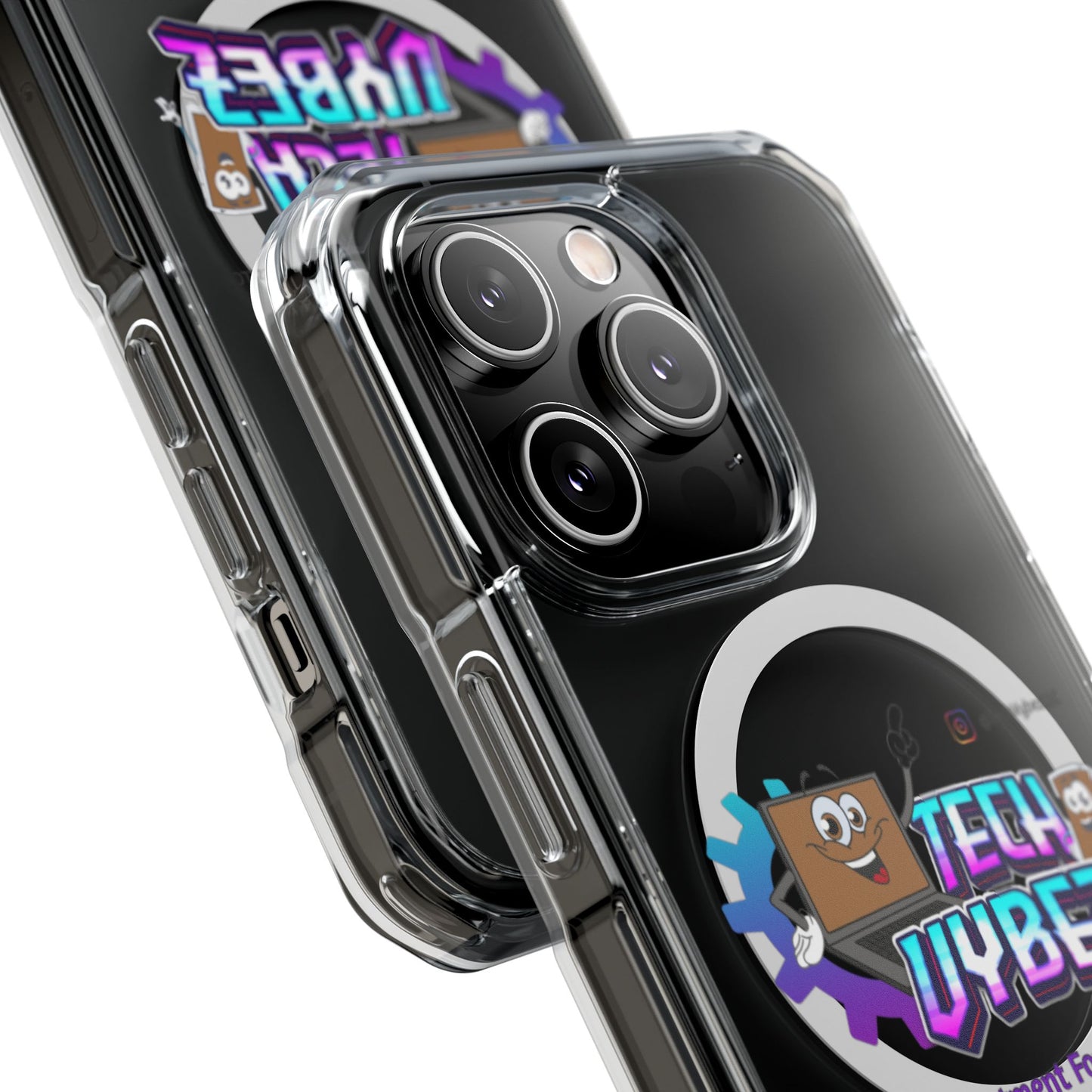 Tech Vybez Magnetic Clear Phone Case