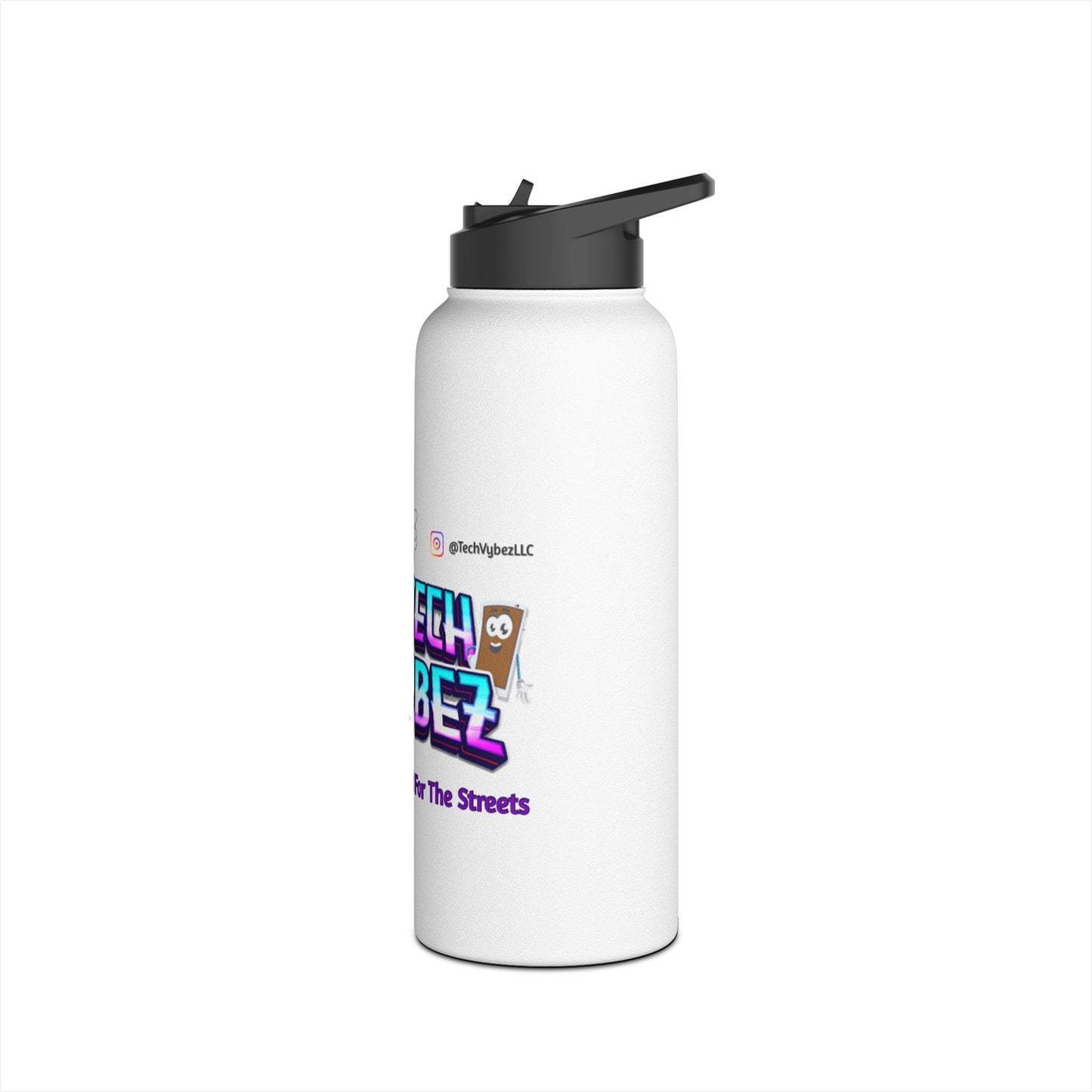 Tech Vybez Water Bottle (Stainless Steel)