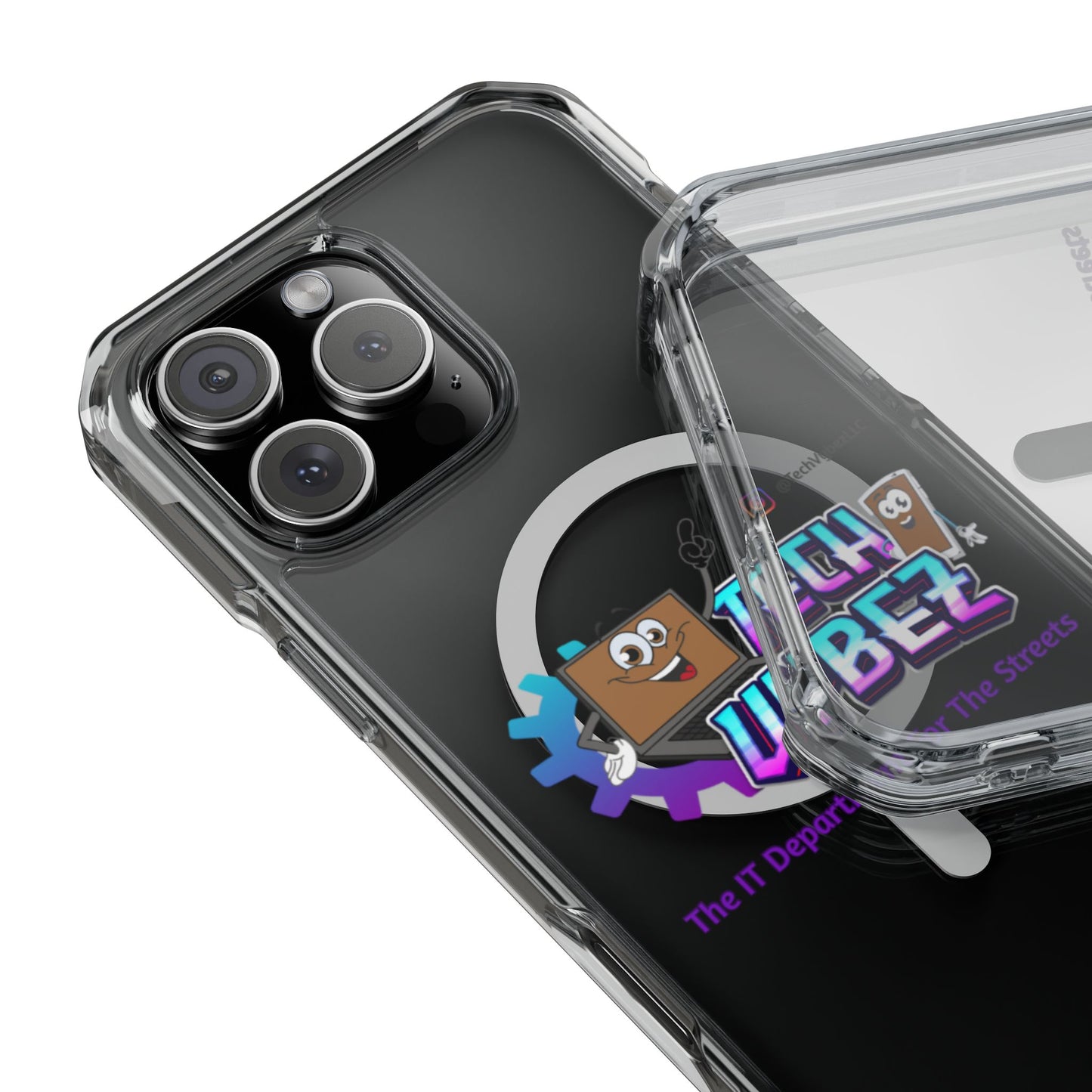 Tech Vybez Magnetic Clear Phone Case