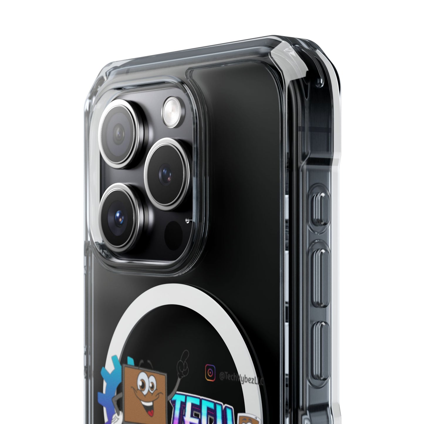 Tech Vybez Magnetic Clear Phone Case
