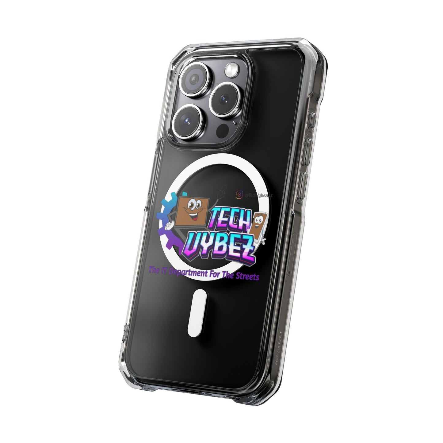 Tech Vybez Magnetic Clear Phone Case