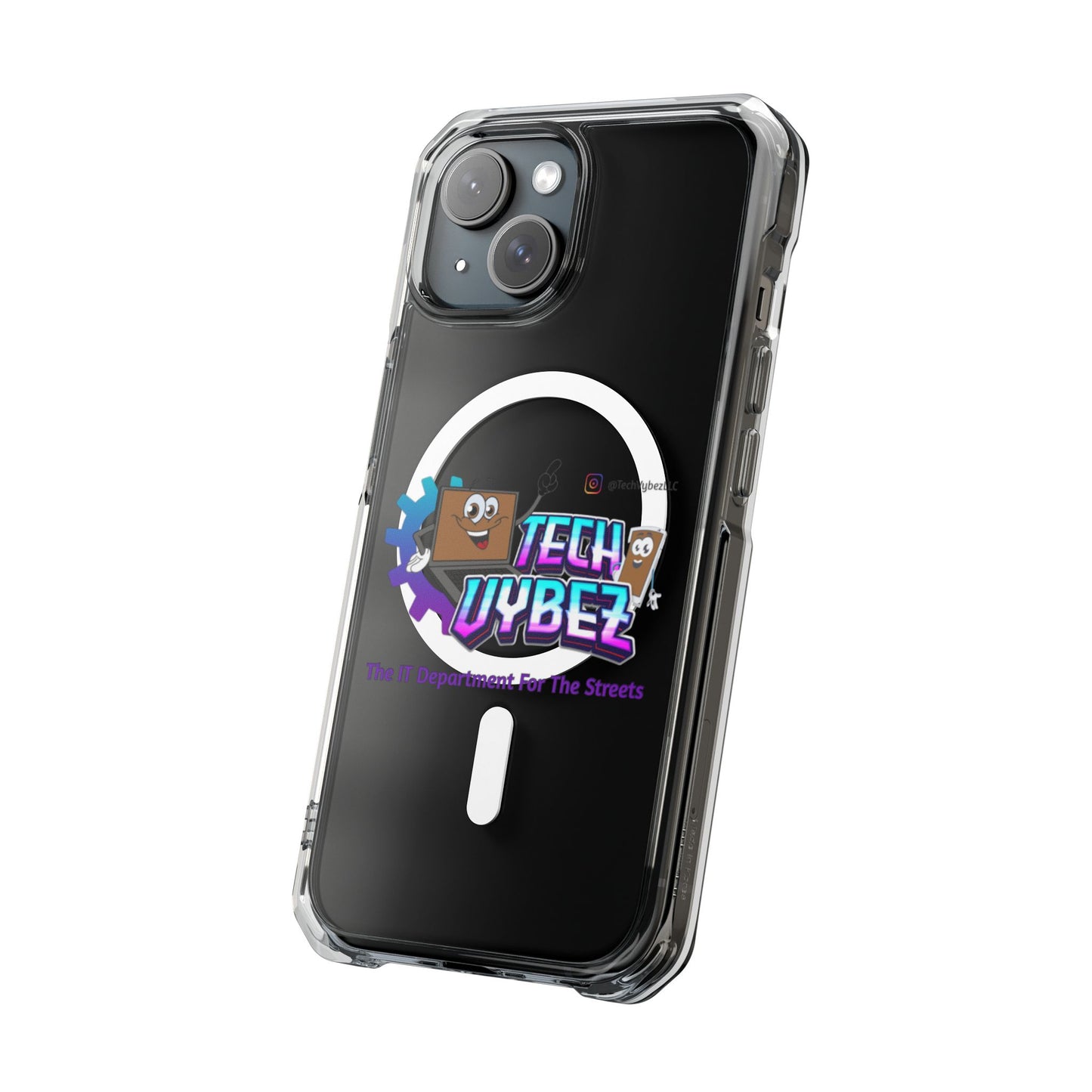 Tech Vybez Magnetic Clear Phone Case