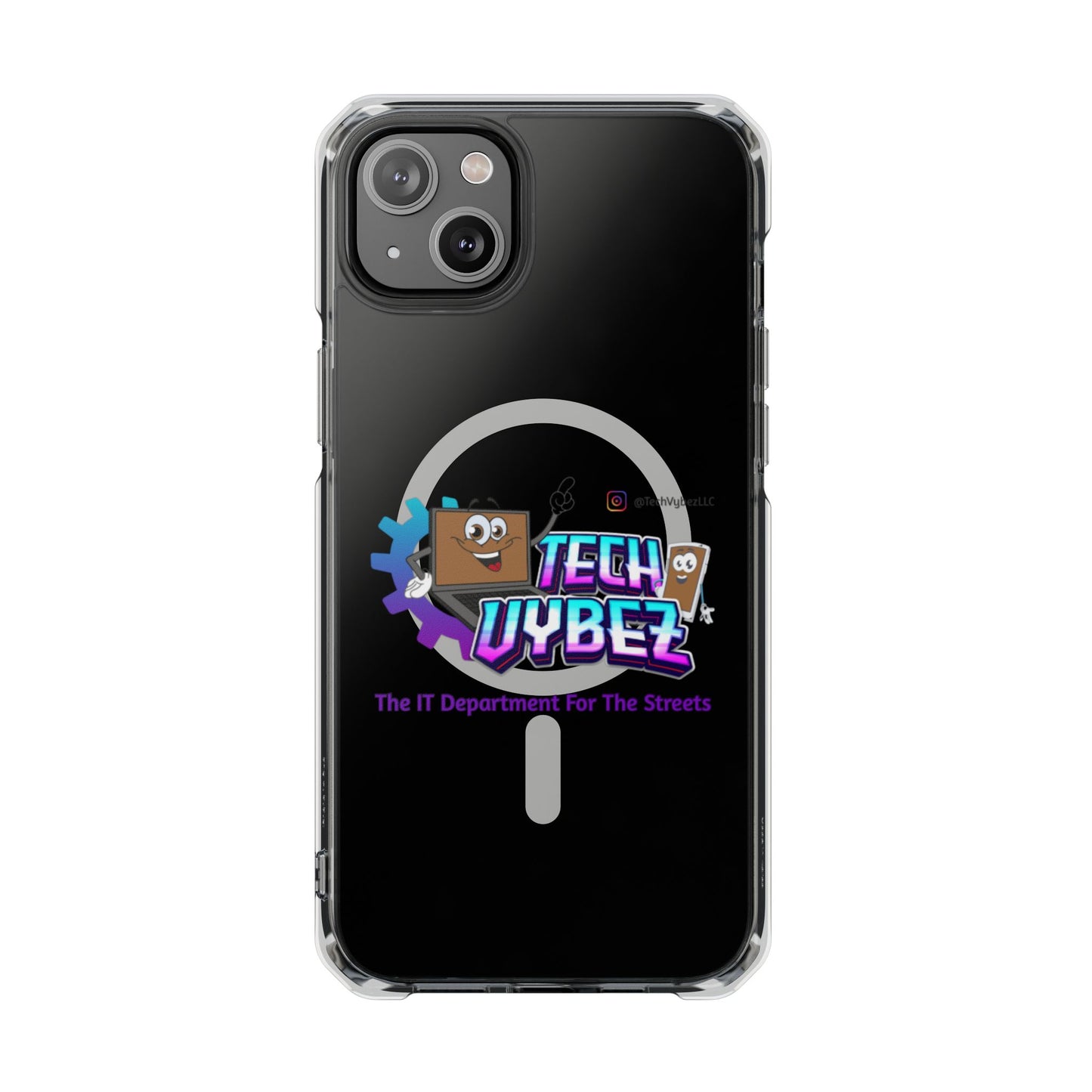 Tech Vybez Magnetic Clear Phone Case