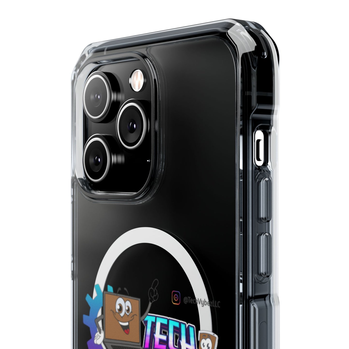 Tech Vybez Magnetic Clear Phone Case
