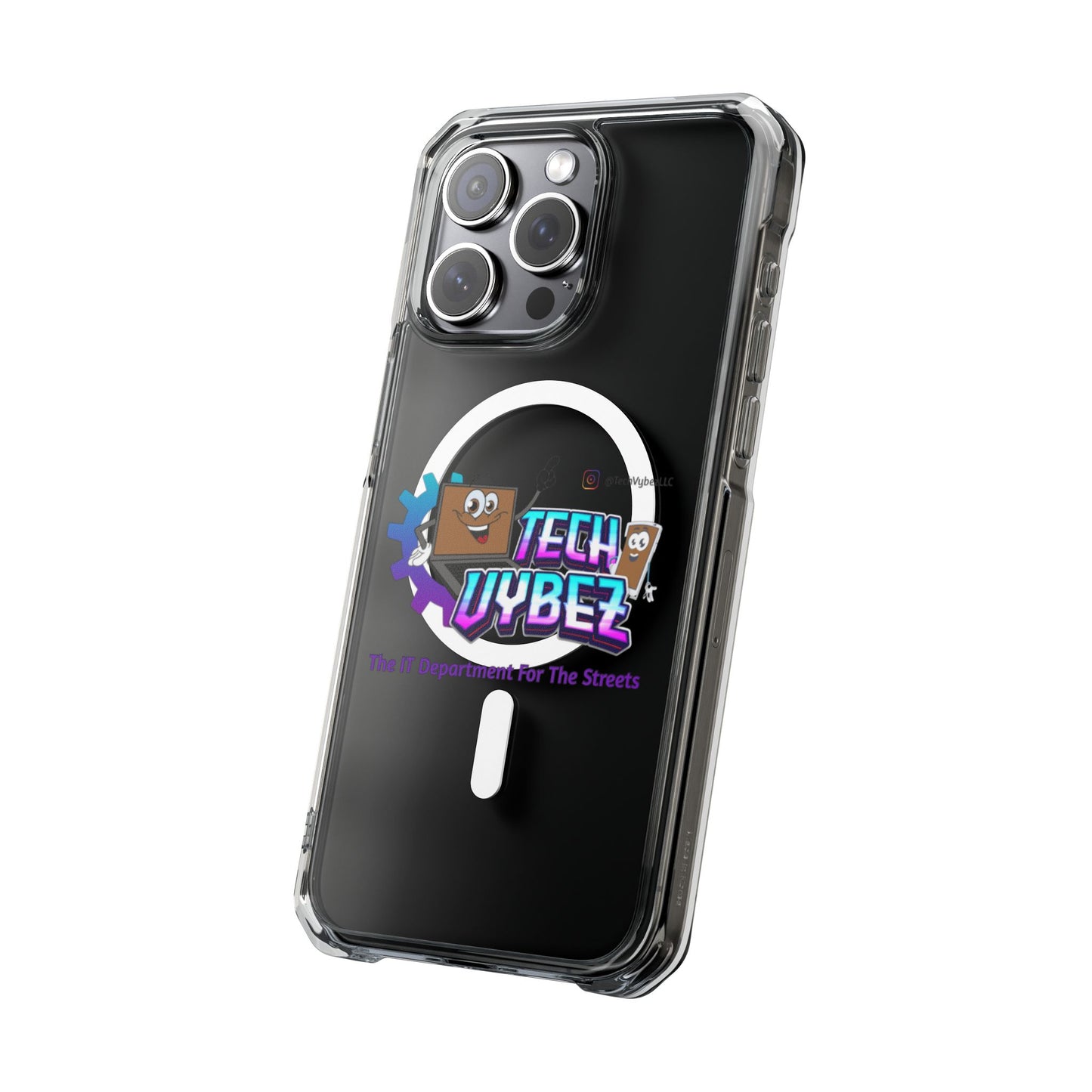 Tech Vybez Magnetic Clear Phone Case