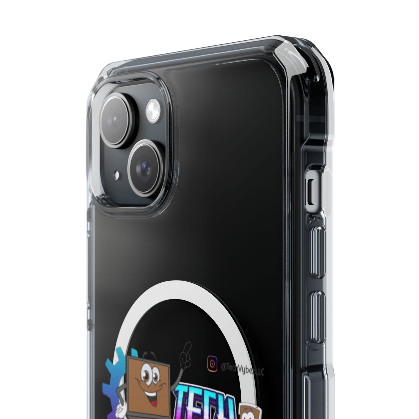 Tech Vybez Magnetic Clear Phone Case