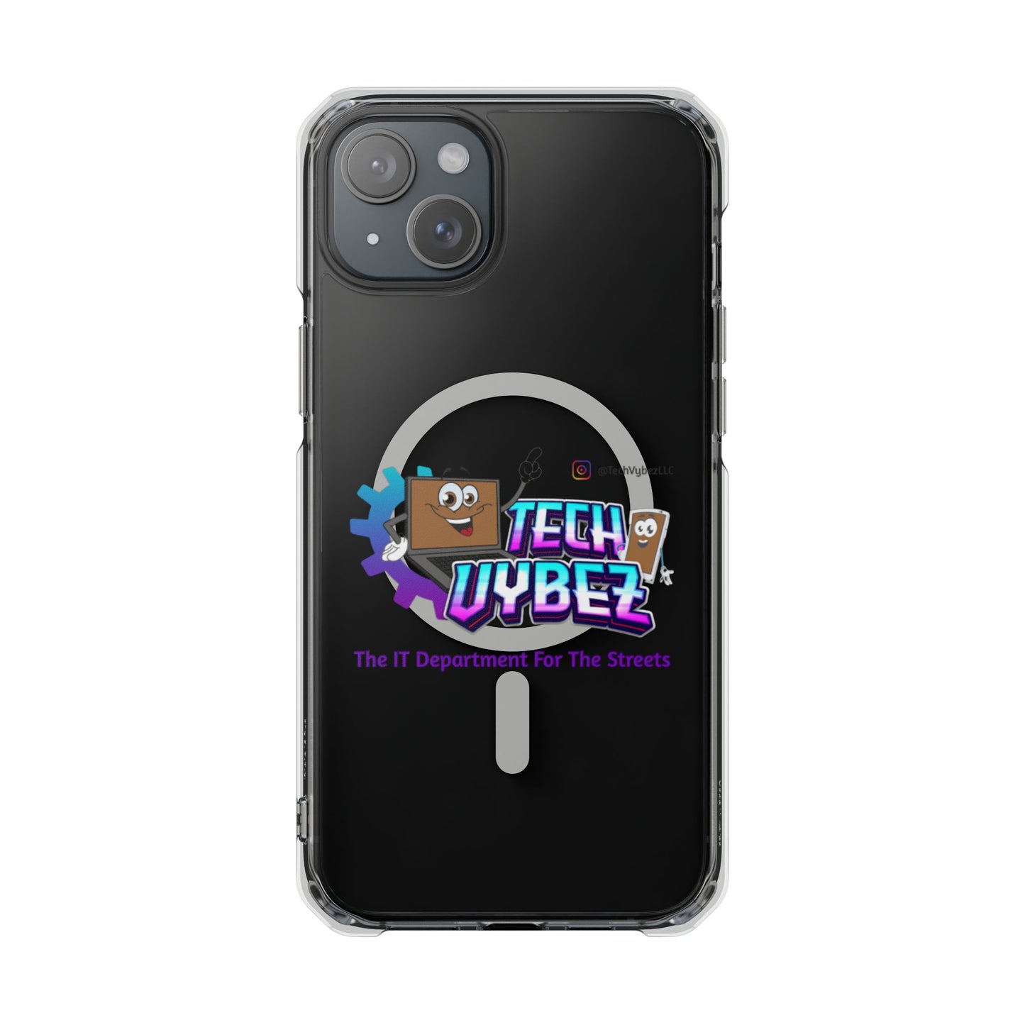 Tech Vybez Magnetic Clear Phone Case