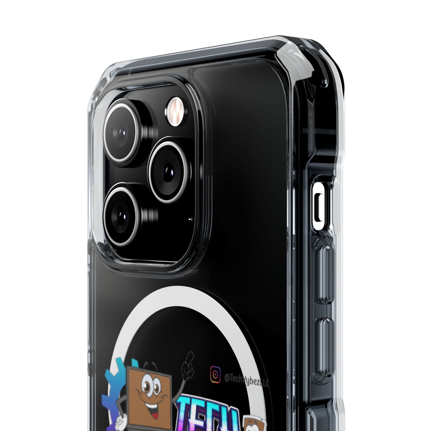 Tech Vybez Magnetic Clear Phone Case