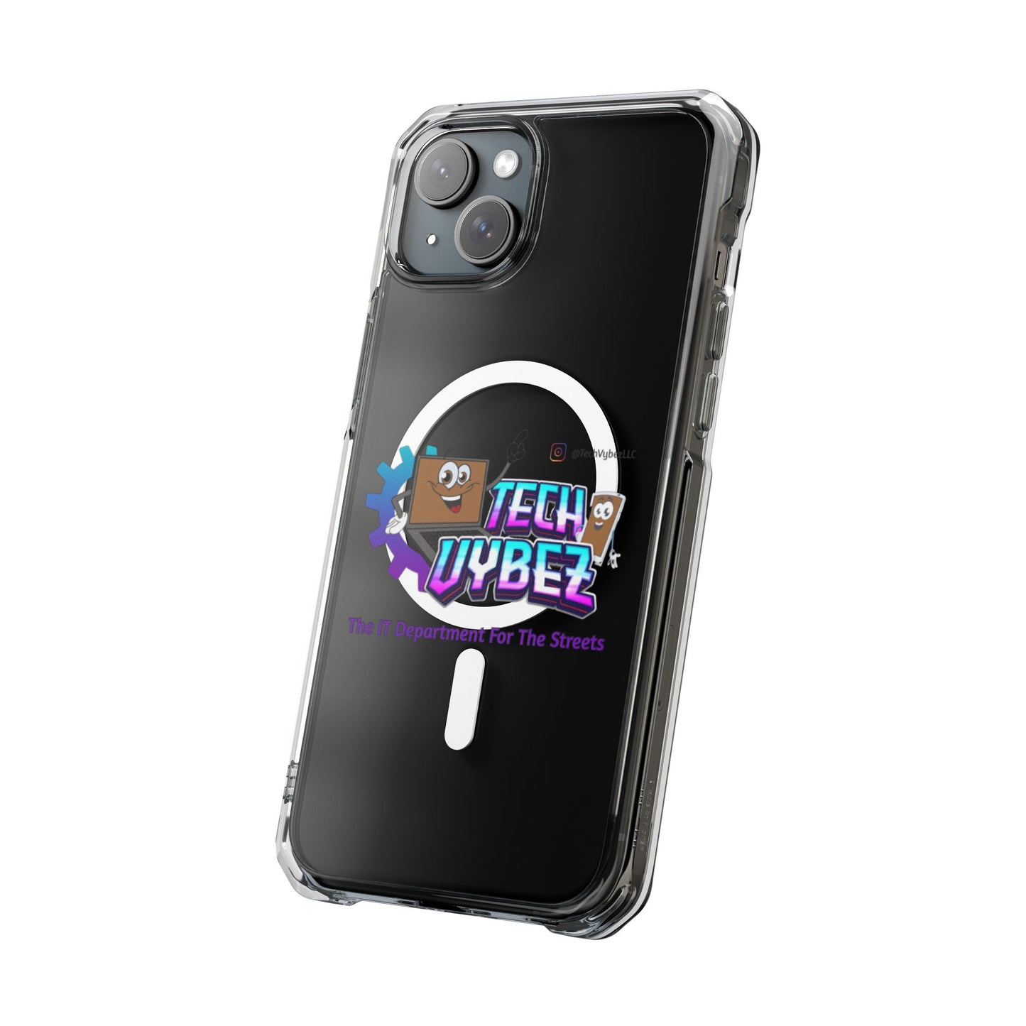 Tech Vybez Magnetic Clear Phone Case