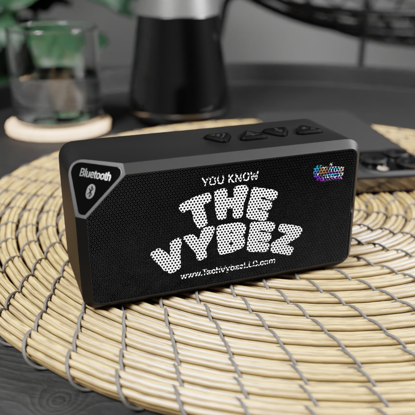 Tech Vybez Bluetooth Jabba Speaker (Non-Waterproof)