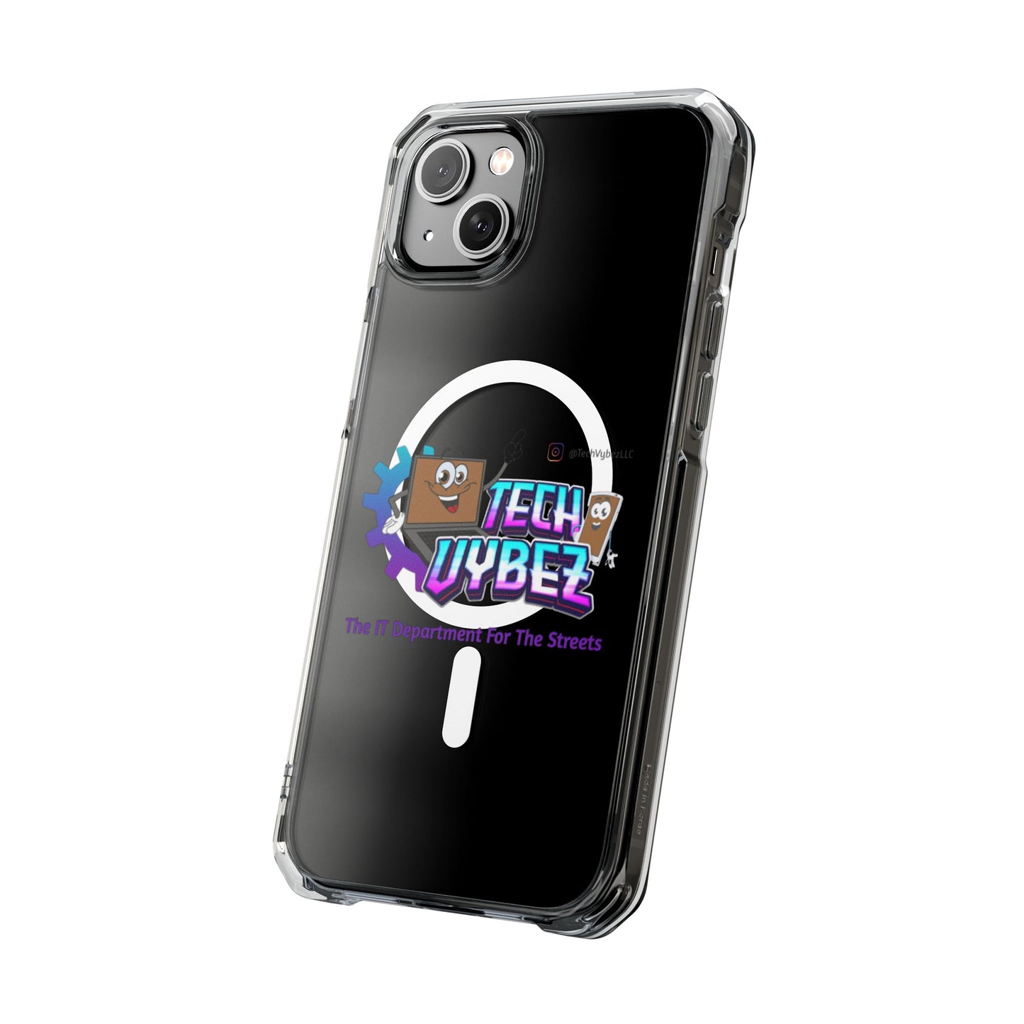 Tech Vybez Magnetic Clear Phone Case