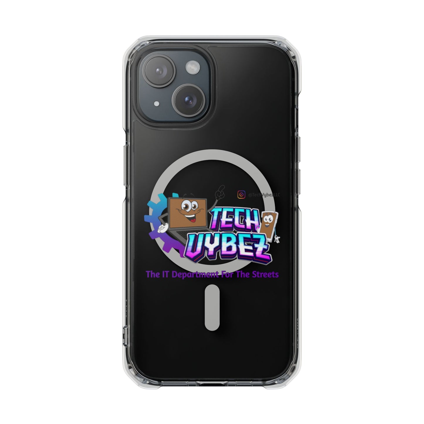Tech Vybez Magnetic Clear Phone Case