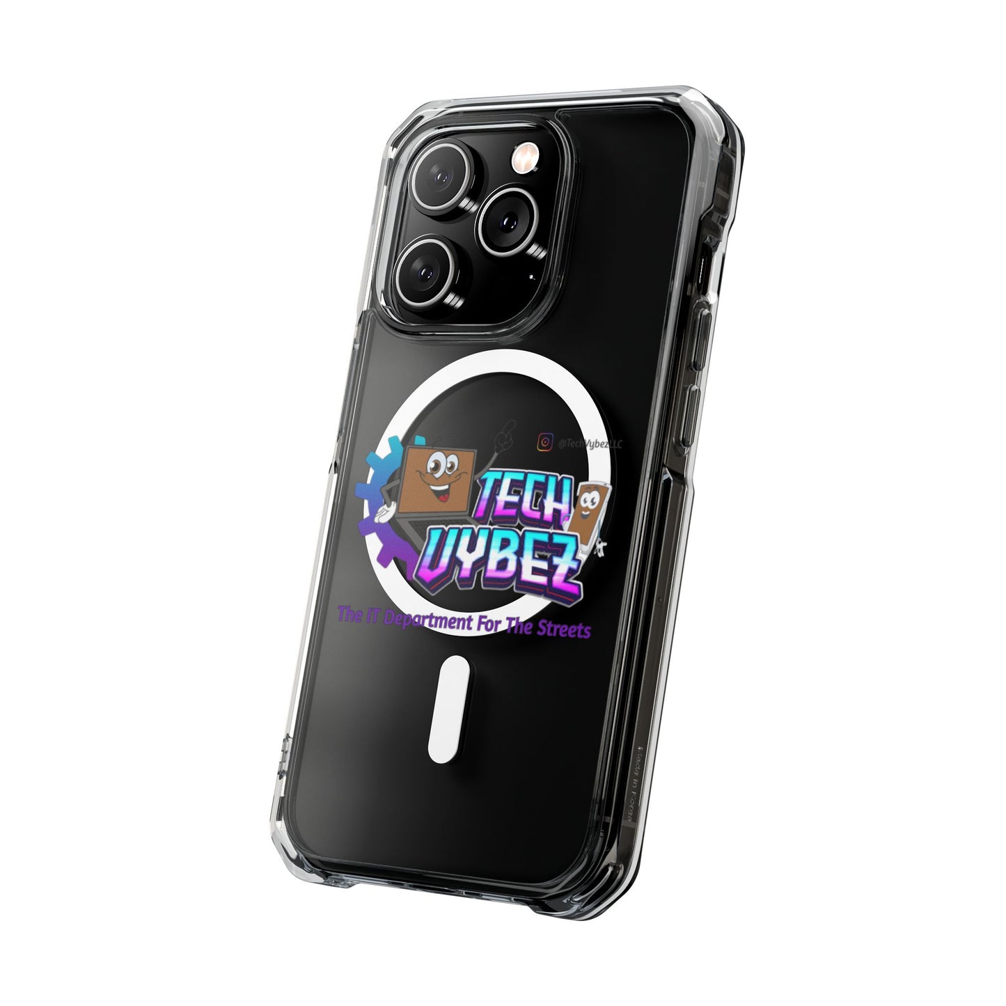 Tech Vybez Magnetic Clear Phone Case