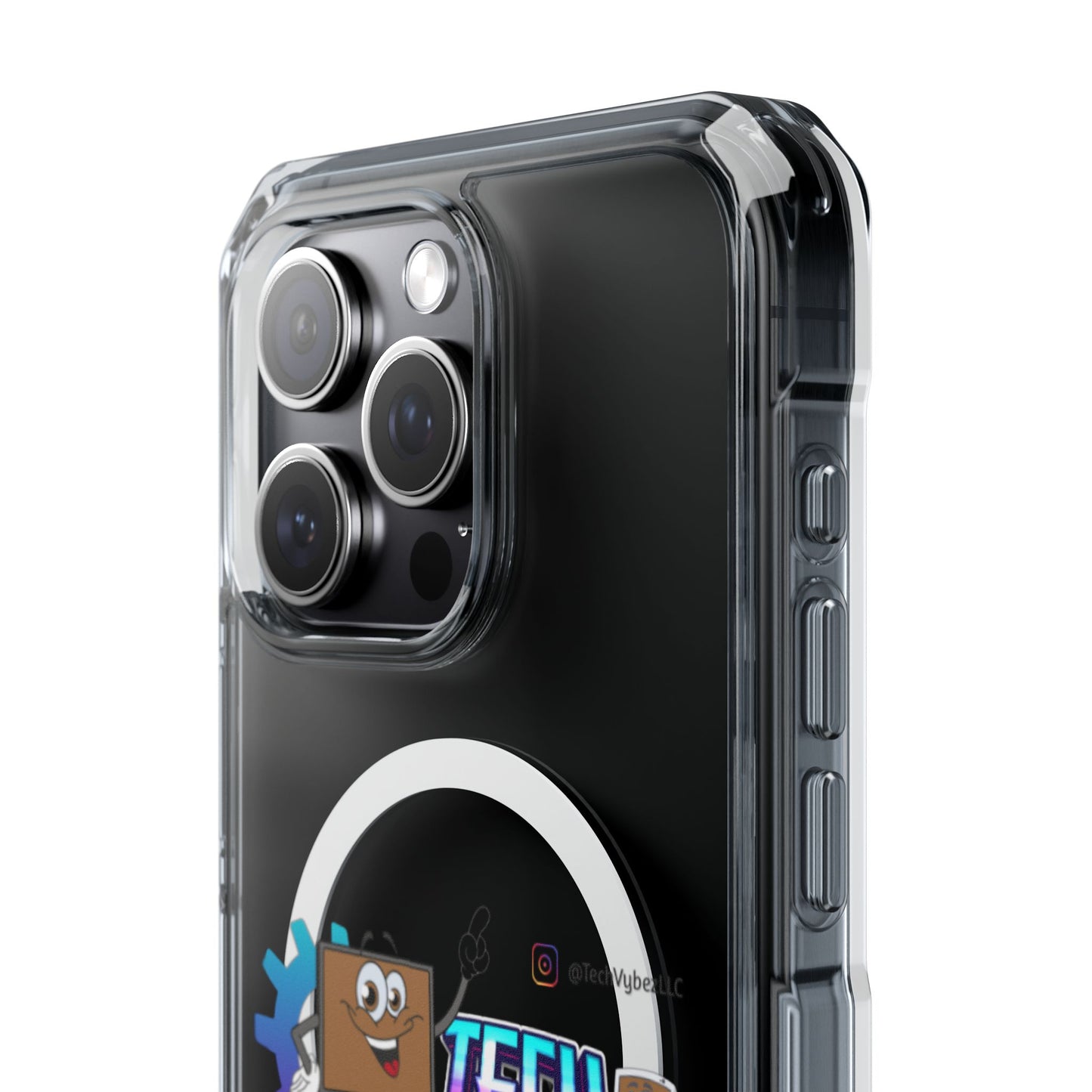 Tech Vybez Magnetic Clear Phone Case