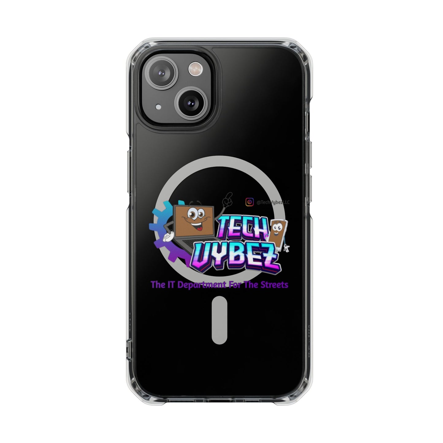 Tech Vybez Magnetic Clear Phone Case