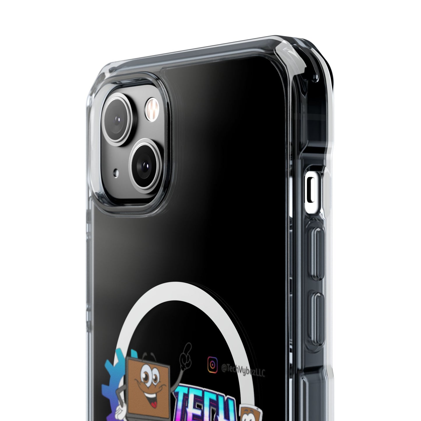 Tech Vybez Magnetic Clear Phone Case