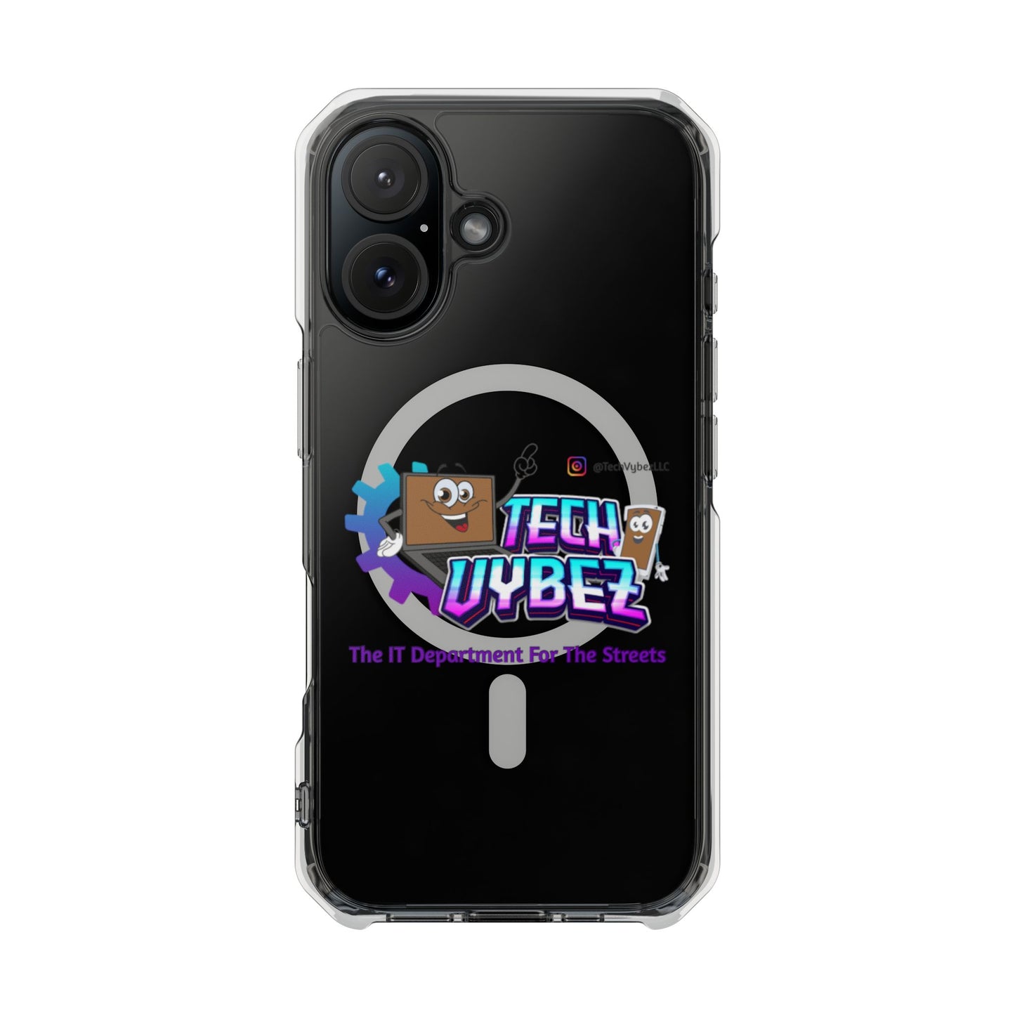 Tech Vybez Magnetic Clear Phone Case