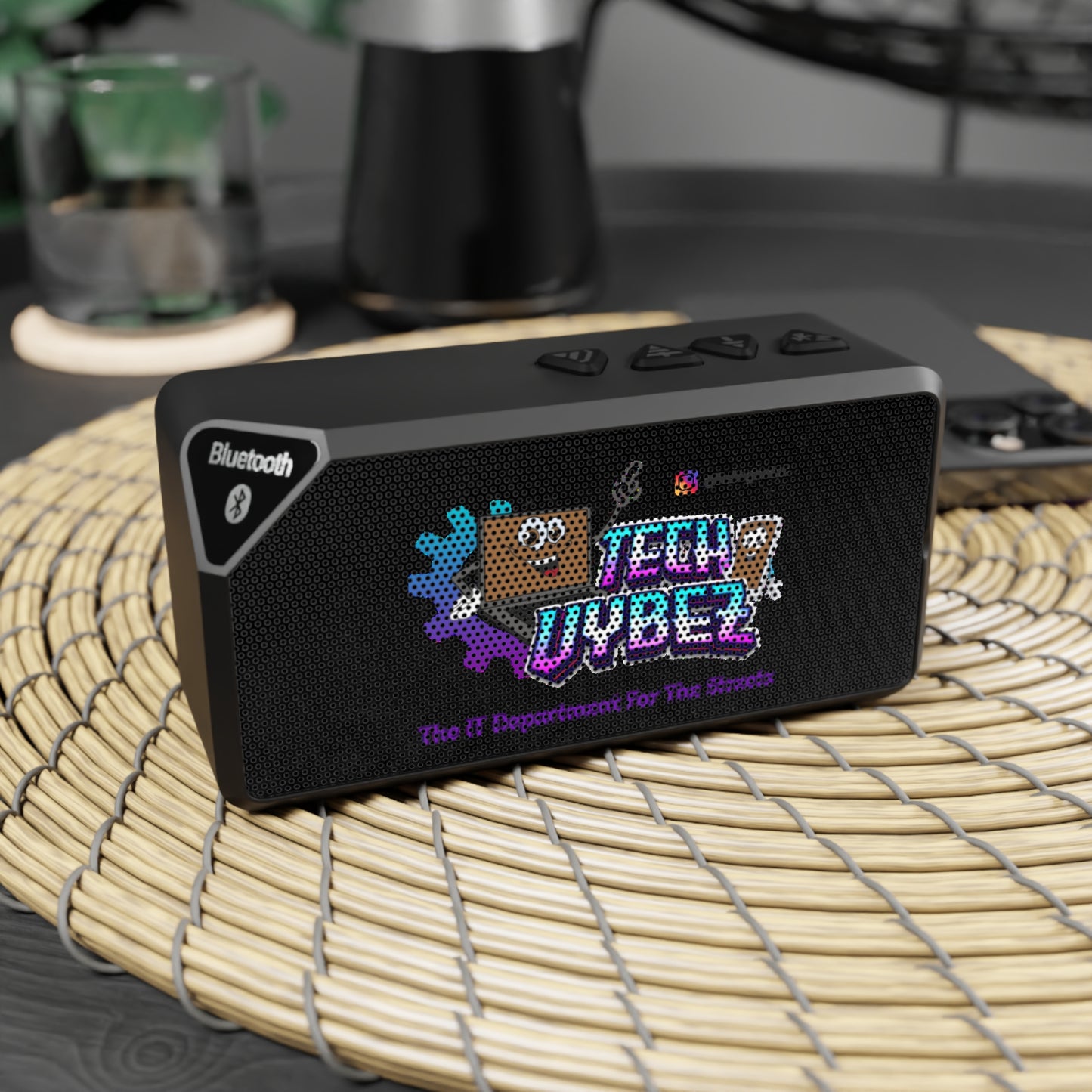 Tech Vybez Bluetooth Jabba Speaker (Non-Waterproof)