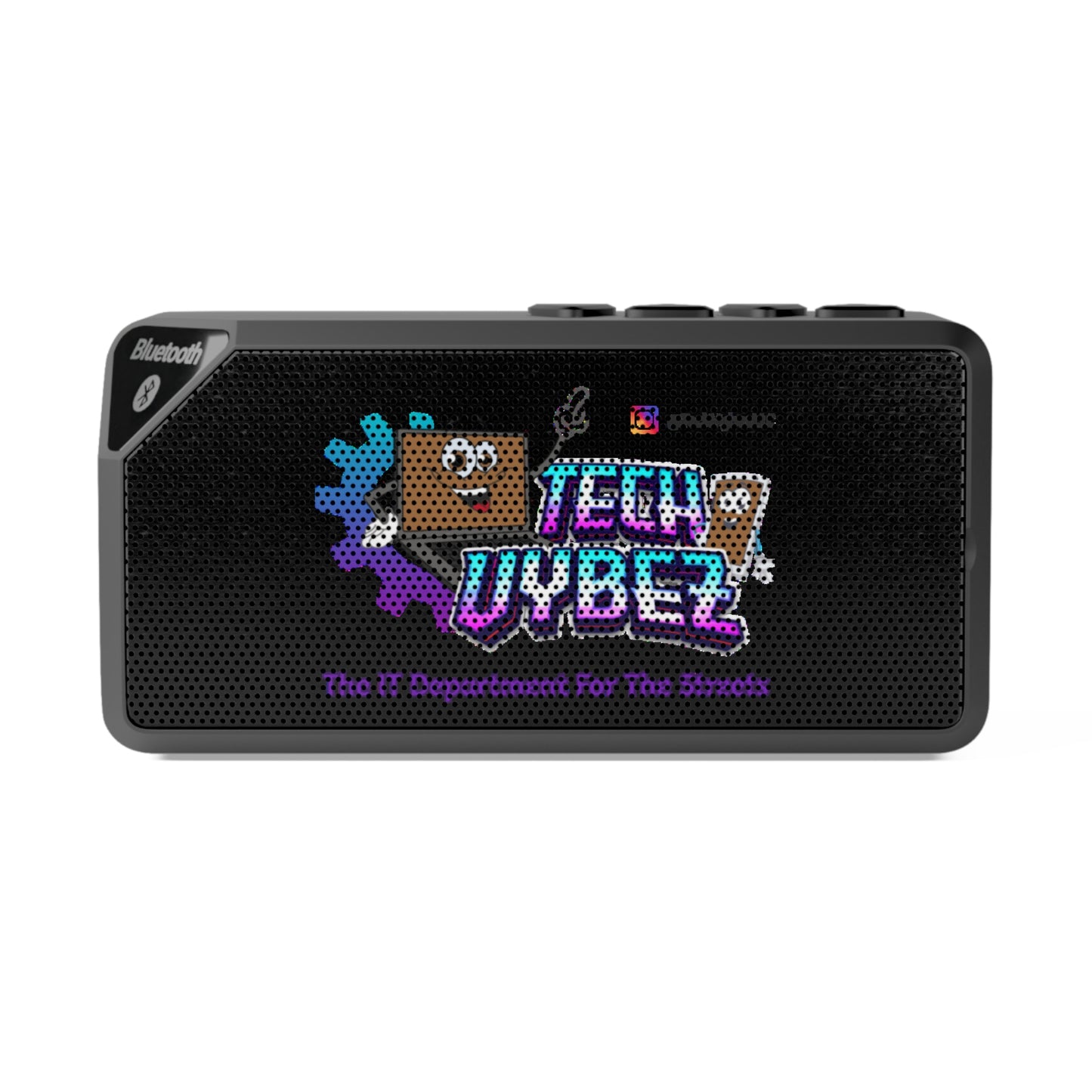 Tech Vybez Bluetooth Jabba Speaker (Non-Waterproof)