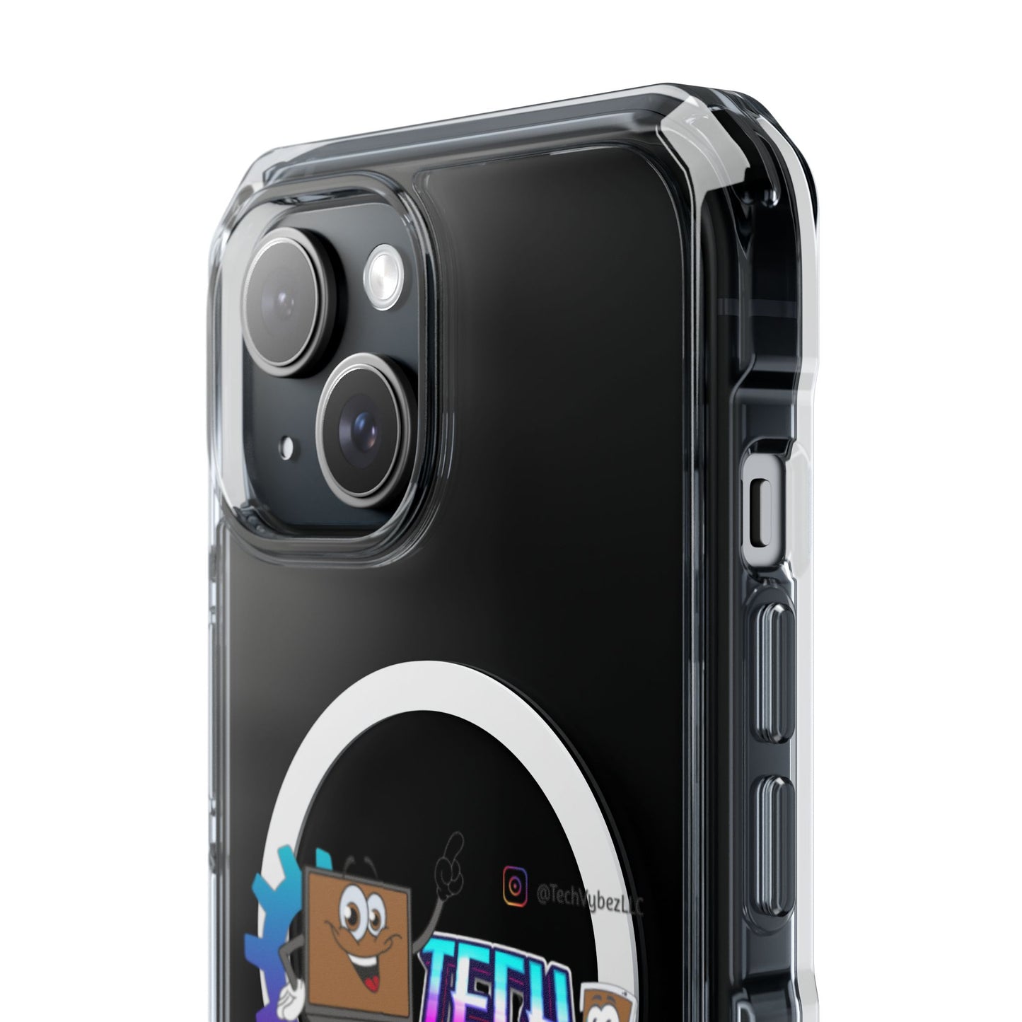 Tech Vybez Magnetic Clear Phone Case